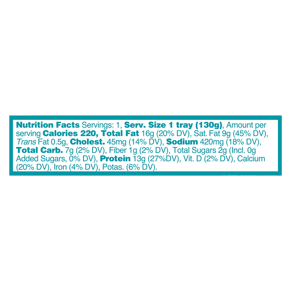 Three Bridges Egg Bites, Kale & SpinachNutritionFacts