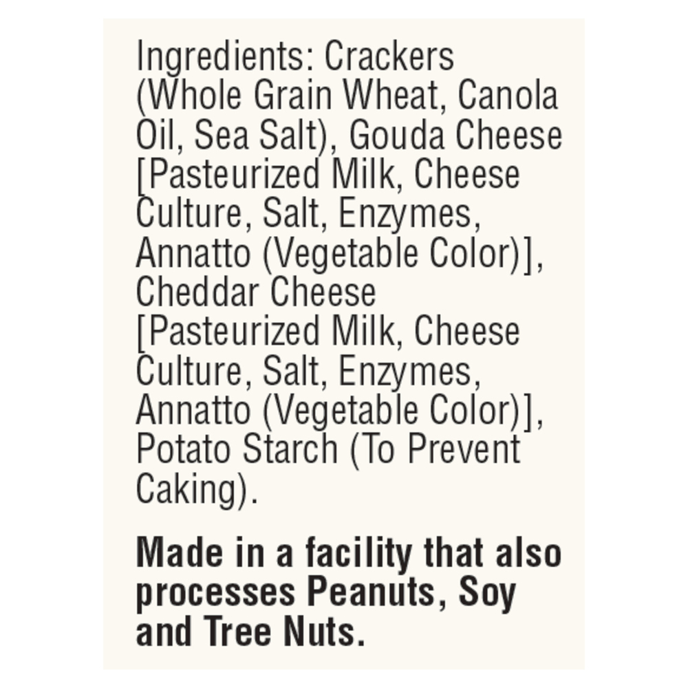 Sargento Balanced Breaks, Gouda & Sharp Cheddar, Cheese, Triscuit Mini ...