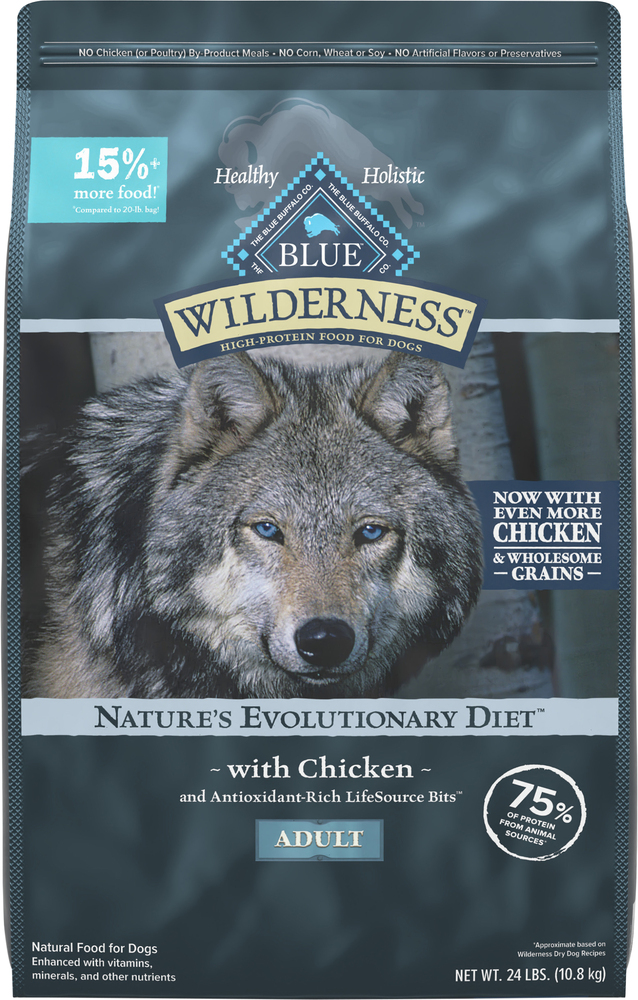 Blue wilderness weight top control dog food