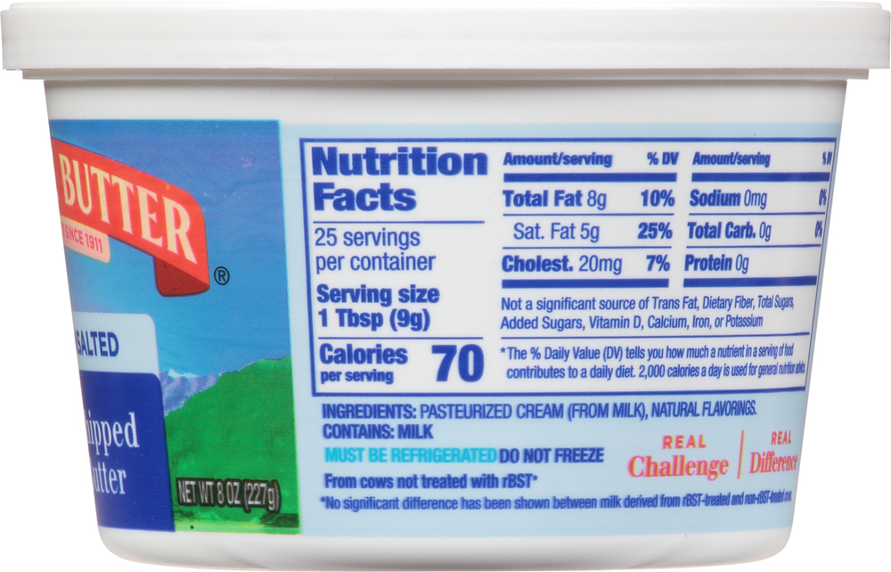 Challenge Butter Whipped Butter, UnsaltedPlanogramRight