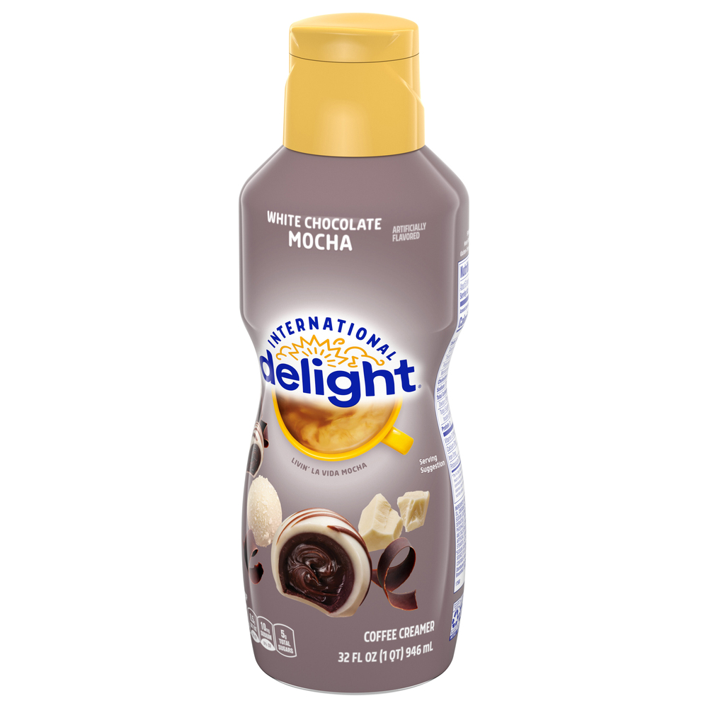 International Delight Coffee Creamer, White Chocolate MochaFrontRight
