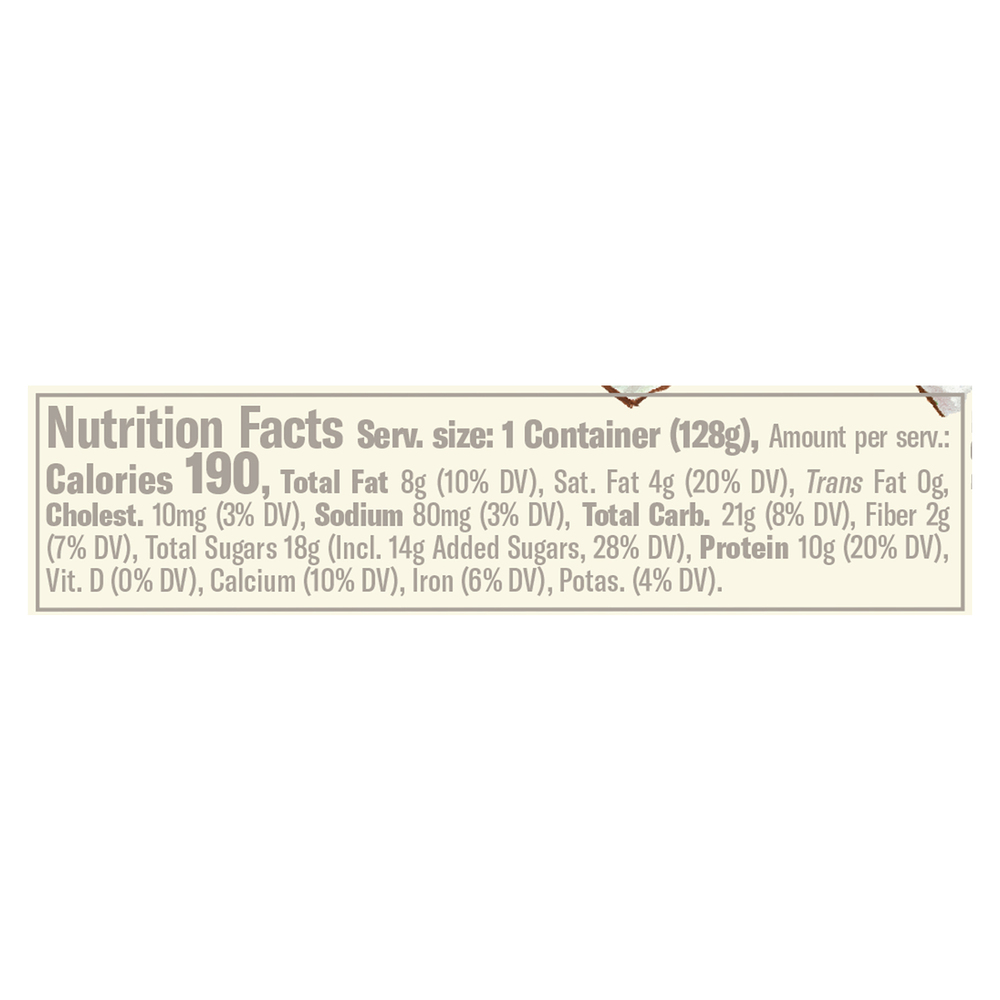 Chobani Flip Yogurt, Greek, Almond Coco Loco-Nutrition-Facts