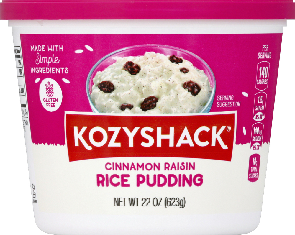 Kozy Shack Cinnamon Raisin Rice