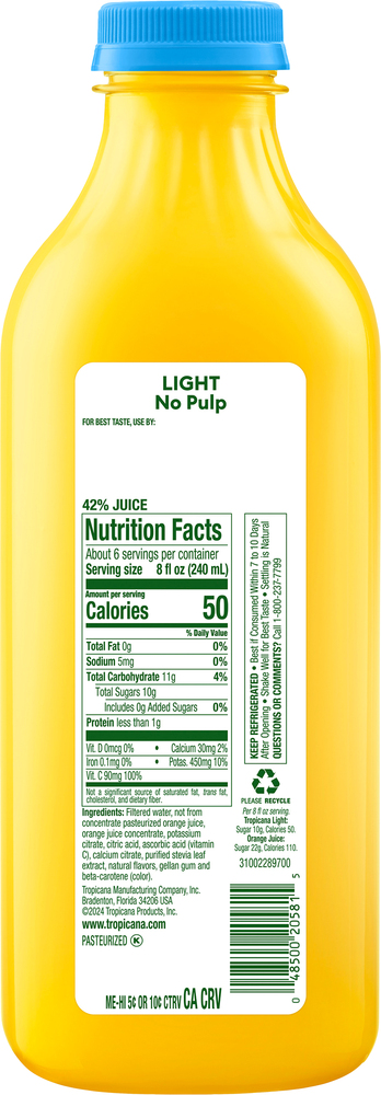 Is tropicana juice good during new arrivals pregnancy