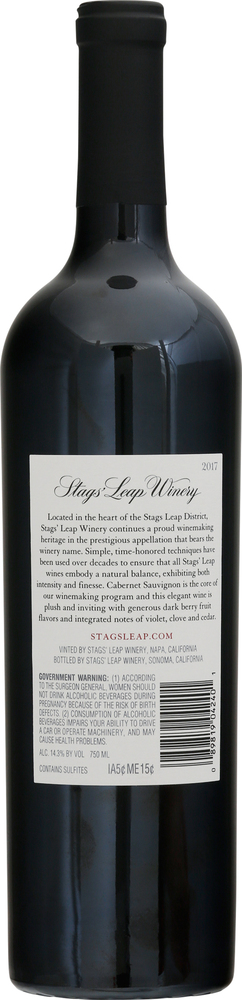 Stags Leap Cabernet Sauvignon, Napa Valley