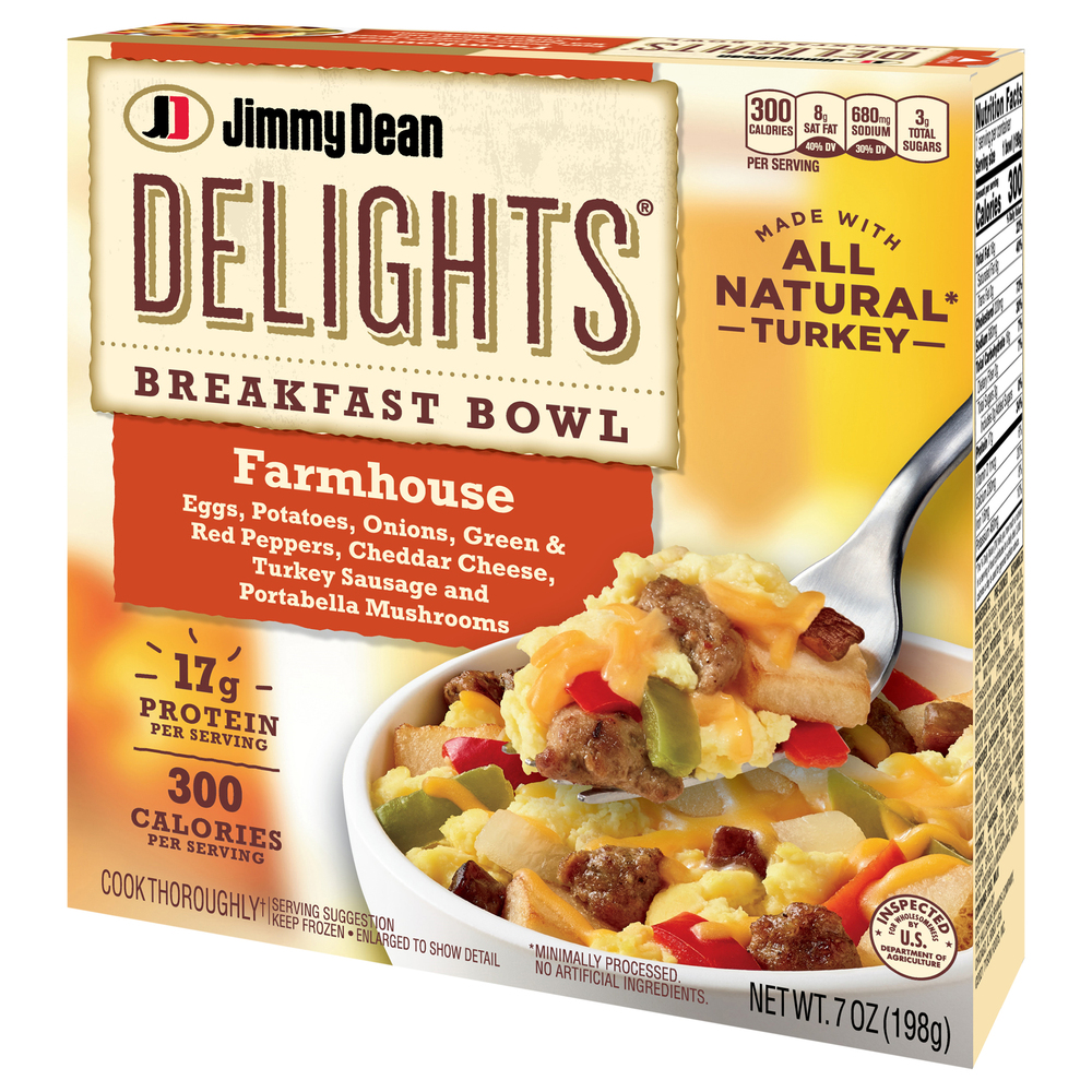 Jimmy Dean Delights Breakfast Bowl, FarmhouseFrontRightElevated