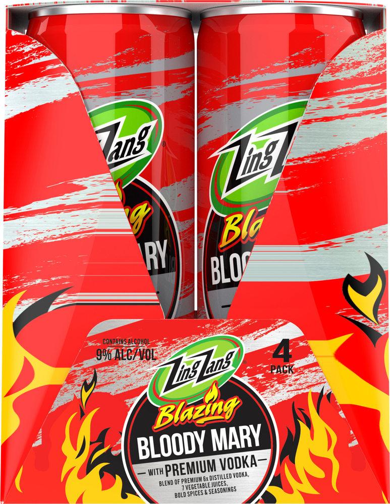 Zing Zang Blazing Bloody Mary with Premium Vodka