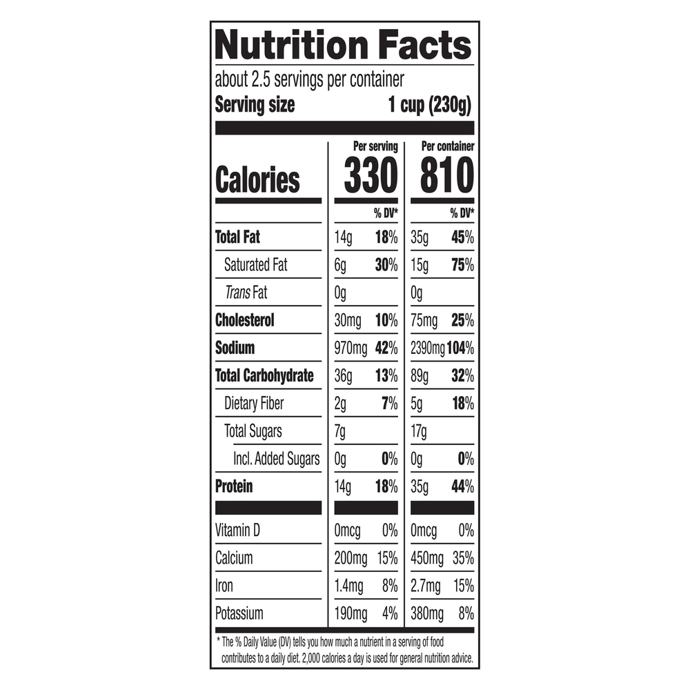 Hormel Macaroni and Cheese PastaNutritionFacts