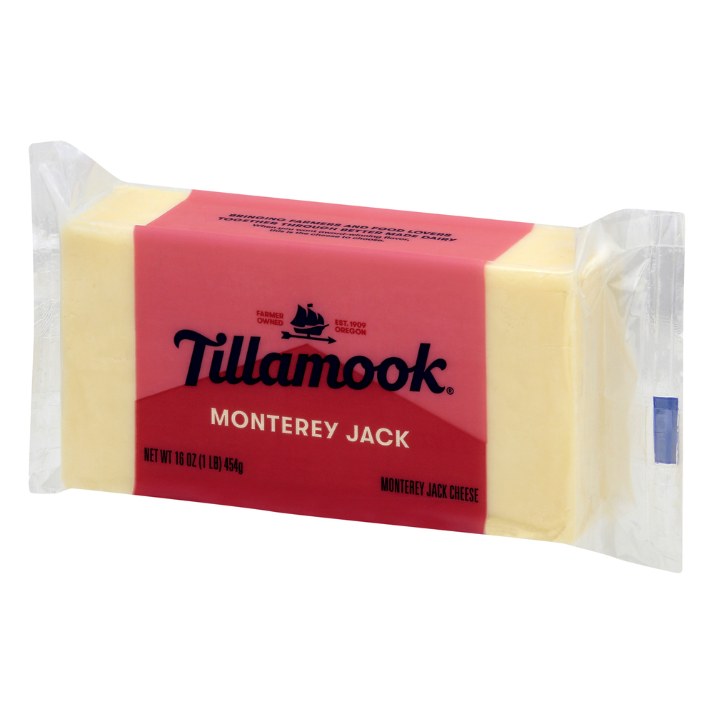 Tillamook Cheese, Monterey JackFrontRightElevated