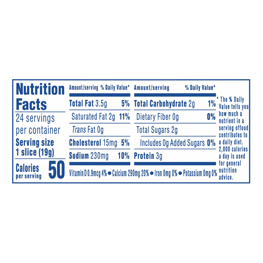 Kraft Singles Cheese Slices, AmericanNutritionFacts