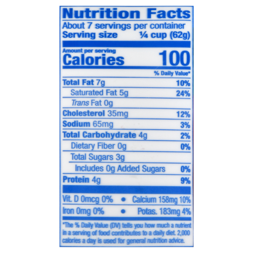 Galbani Ricotta CheeseNutritionFacts