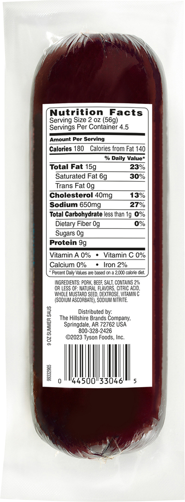 Hillshire farms summer deals sausage