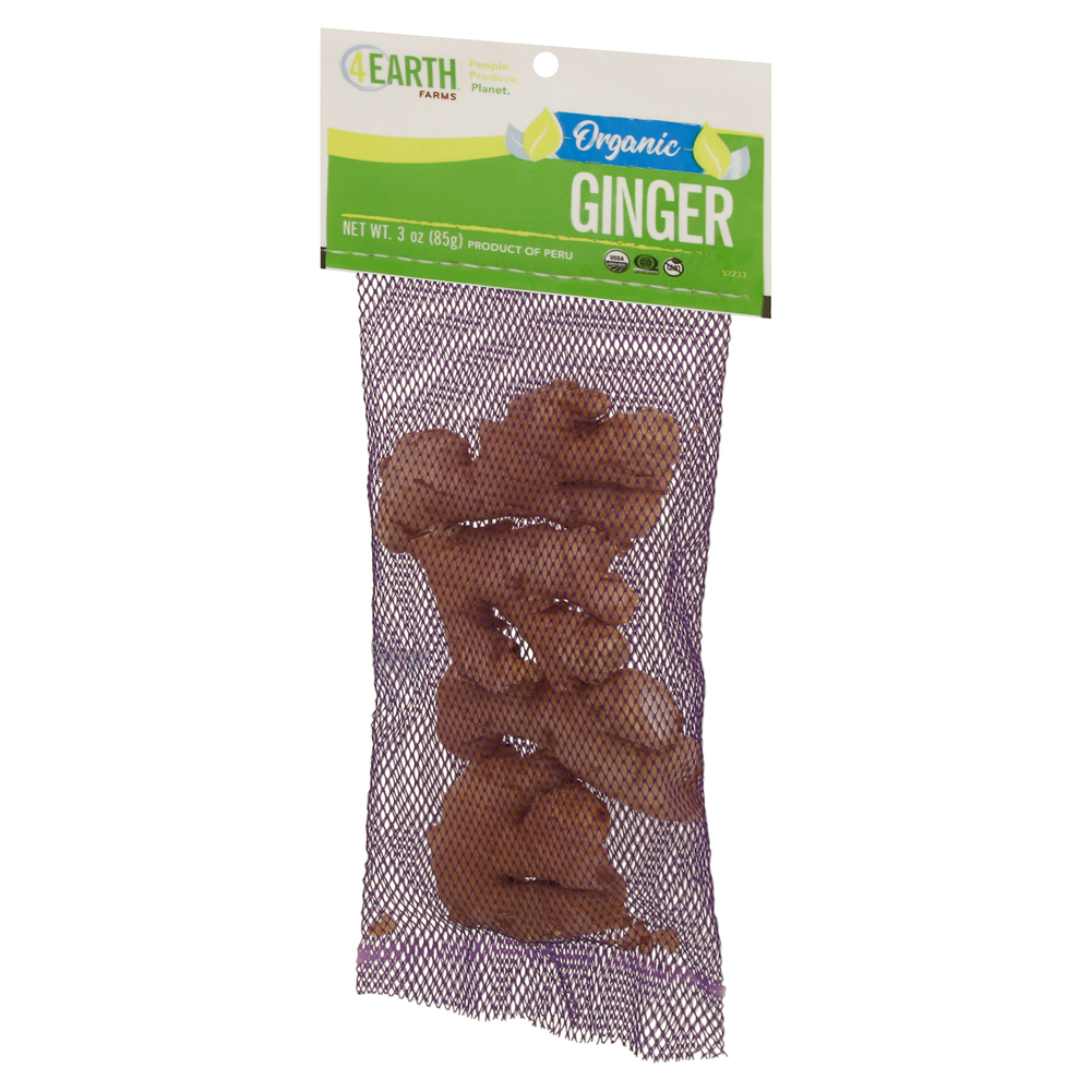 4Earth Farms Ginger, Organic