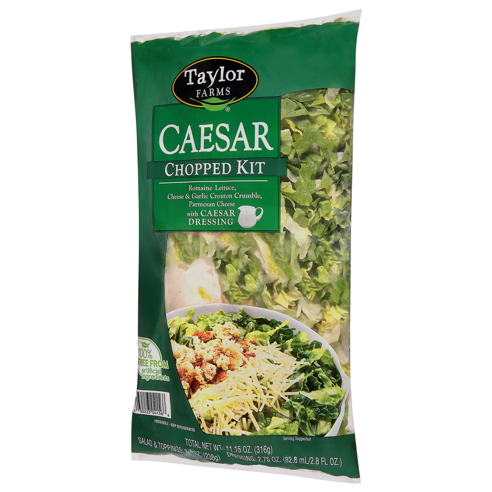 Taylor Farms Caesar Chopped Salad KitFrontRightElevated