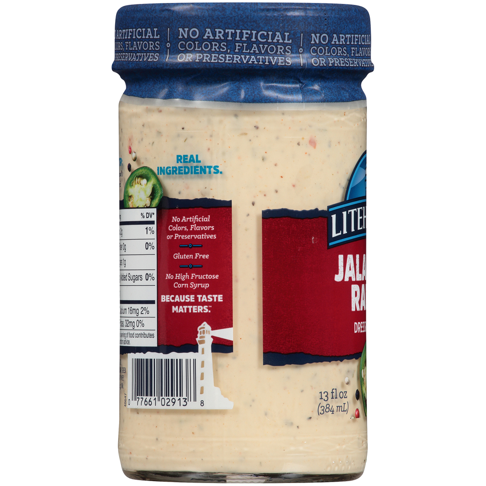 Litehouse Jalapeno Ranch Dressing & DipPlanogramLeft