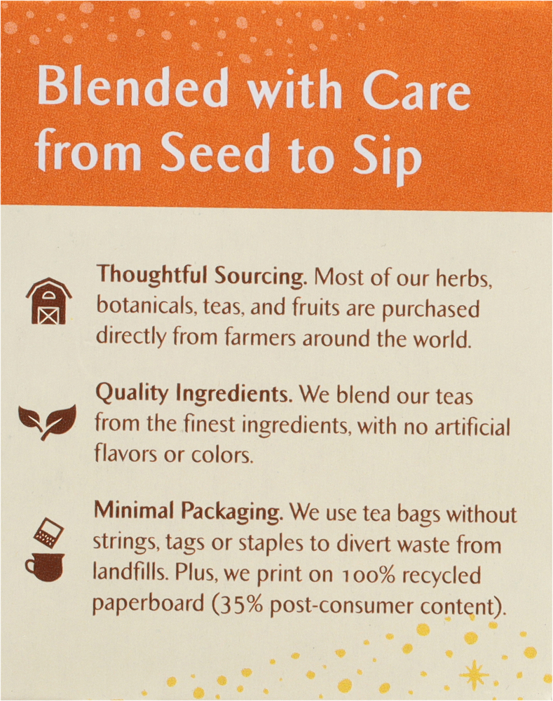 Celestial Seasonings Caffeine Free Tea Bags Country Peach Passion