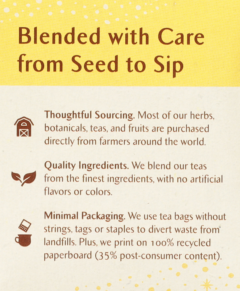 Benefits of lemon zinger tea best sale