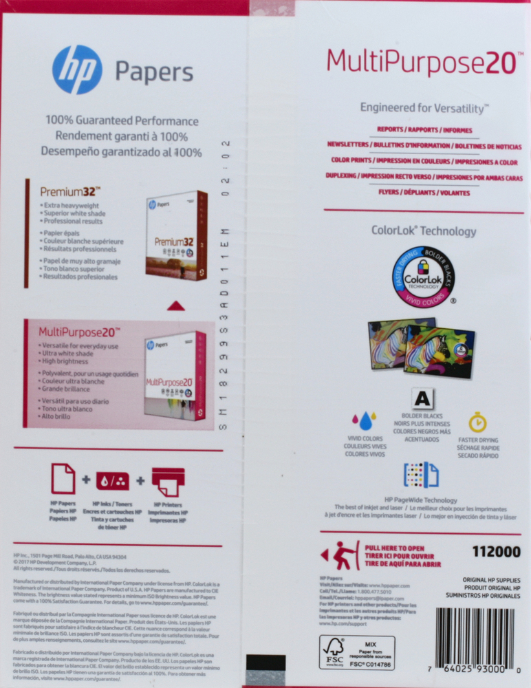 hp paper