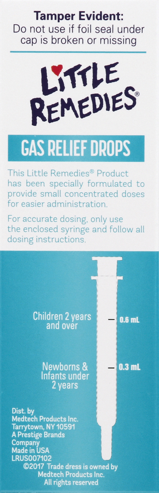 Little remedies gas clearance drops dosage