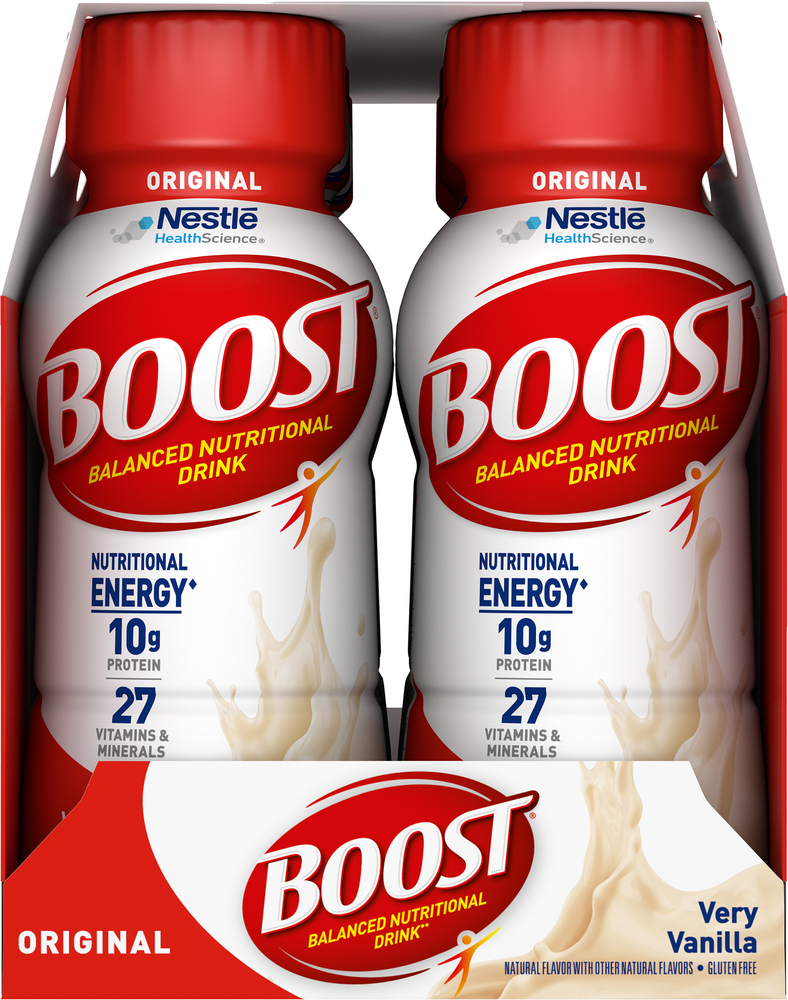 Boost Nutritional Drink, Balanced, Very Vanilla, Original