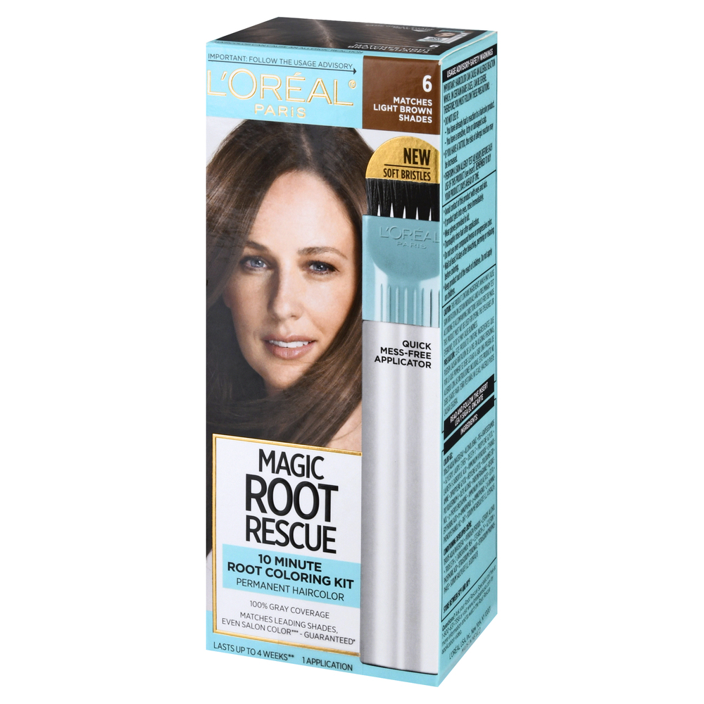 L'Oreal Magic Root Rescue Permanent Haircolor, 10 Minute, Light