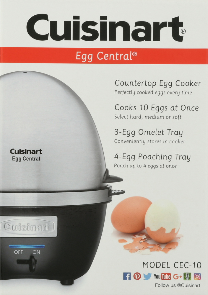 新品【Cuisinart 】 CEC-10 電気茹で卵器 エッグクック 蒸し器 楽天市場】Cuisinart クイジナート CEC-10 電気茹で卵器 エッグ