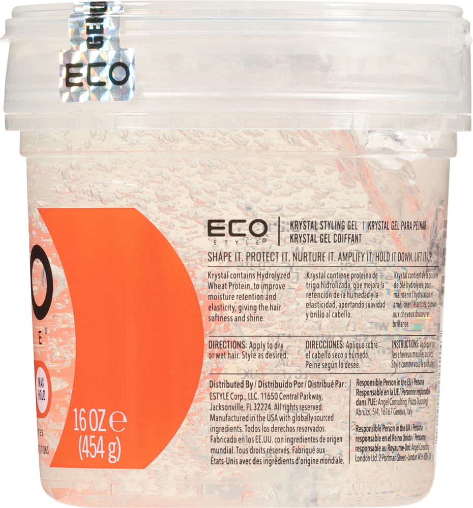 Eco Style Max Hold Krystal Styling Gel