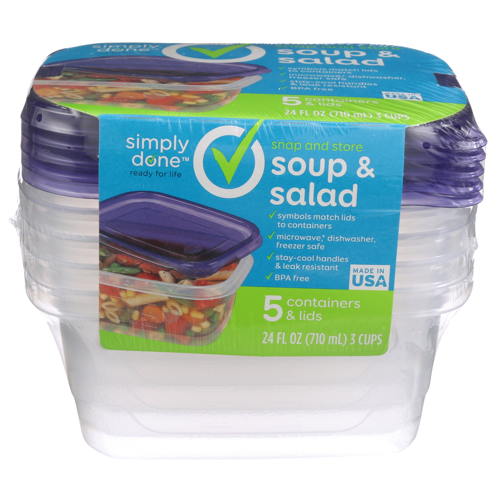 Lock & Lock 2.8 Cups No BPA Water Tight Food Container, 23 Ounce