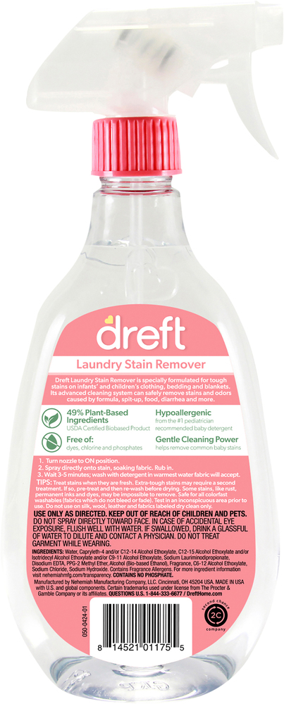 Dreft Stain Remover Laundry