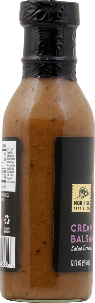 Nob Hill Trading Co. Salad Dressing, Creamy Balsamic