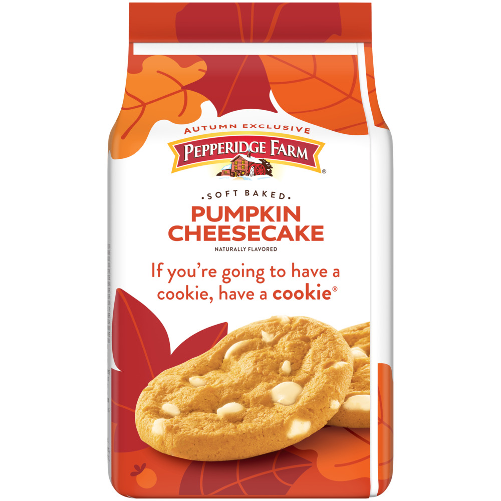 Pepperidge Farm® Snowball Pumpkin Cheesecake Flavored Cookies