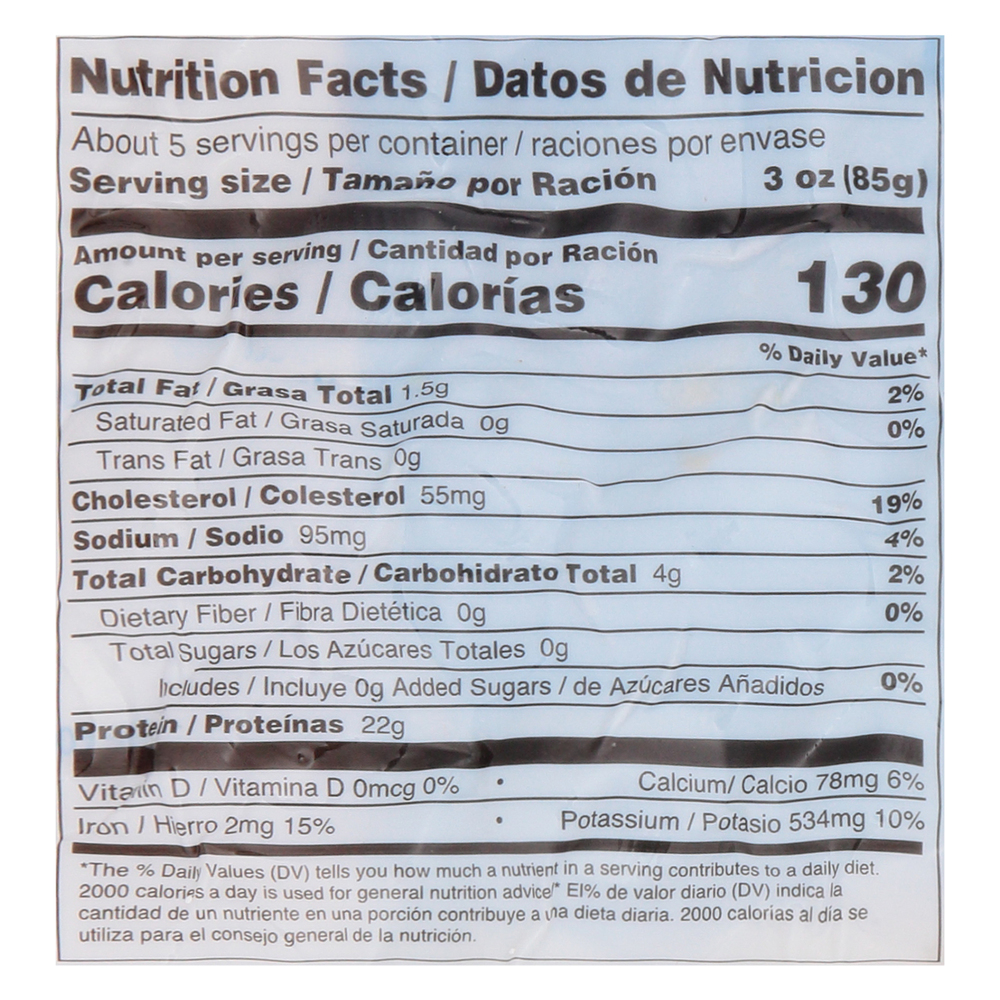 Pacific Seafood White Hard ClamsNutritionFacts