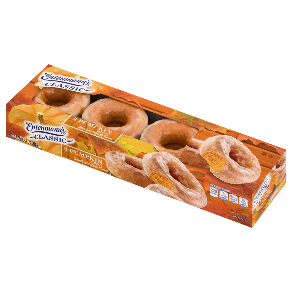 Entenmann's Classic Pumpkin Donuts