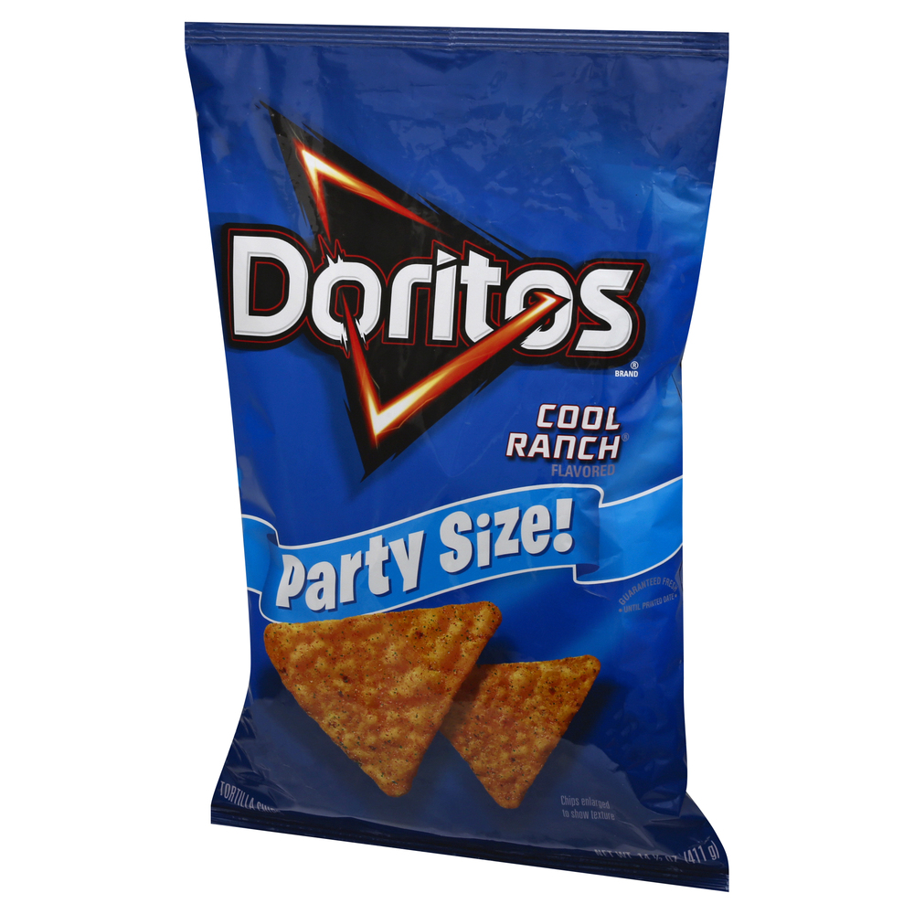 人気定番 Doritos Tortilla Size Party Flavored, Ranch Cool Chips, 弁当箱・水筒