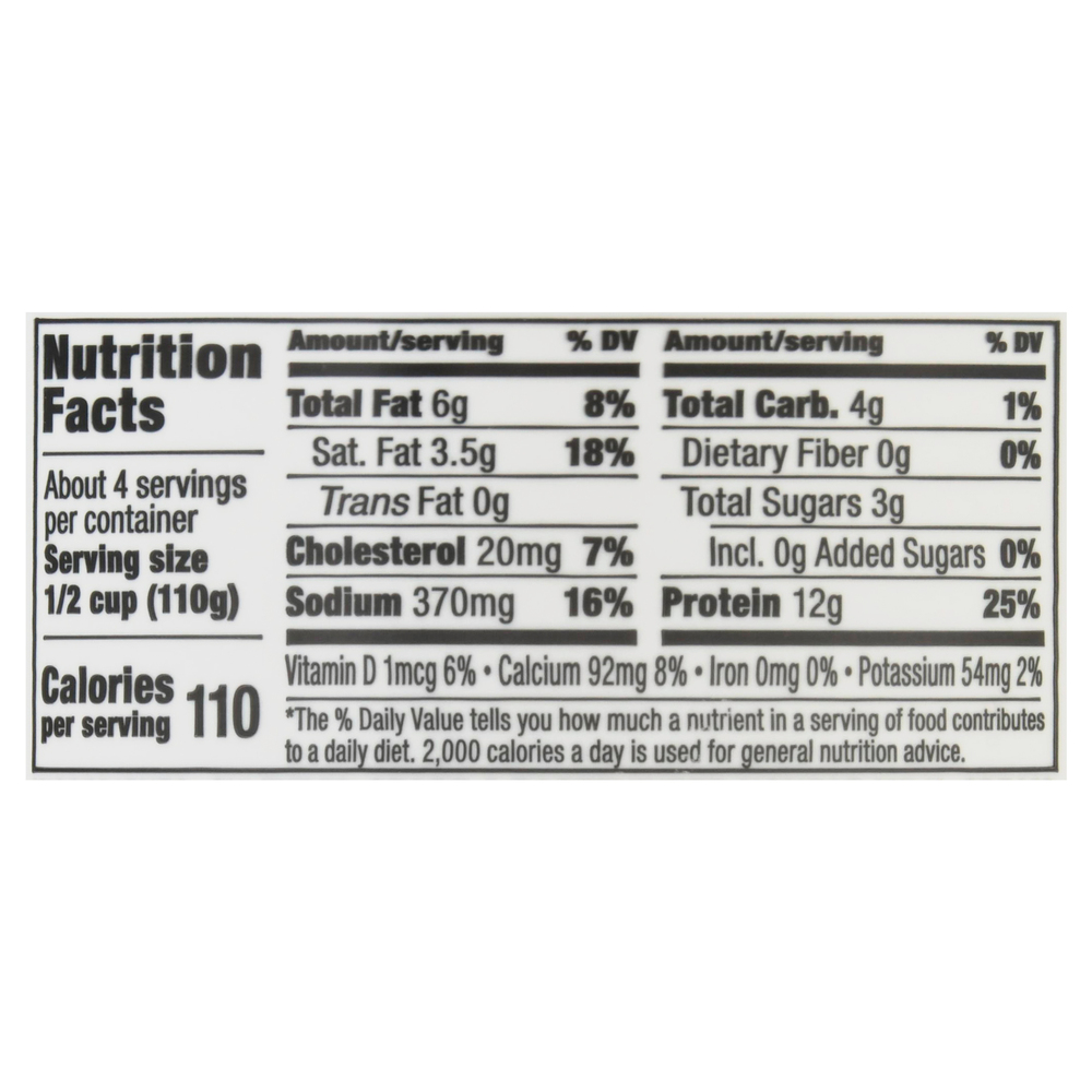 Sunnyside Farms Cottage Cheese, 4 MilkfatNutritionFacts