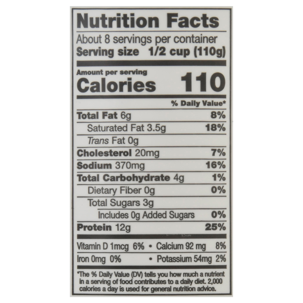 Sunnyside Farms Cottage Cheese, 4 MilkfatNutritionFacts