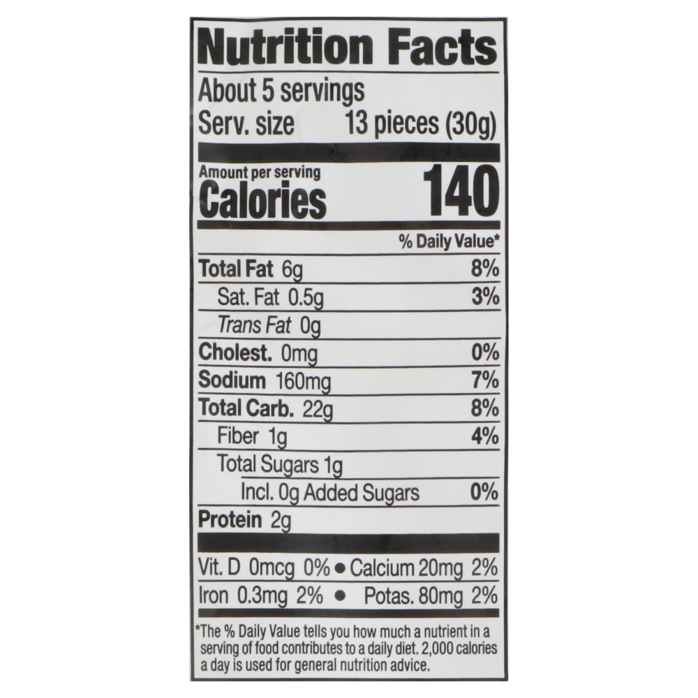 Lundberg Rice Cake, Organic, White Cheddar, MinisNutritionFacts