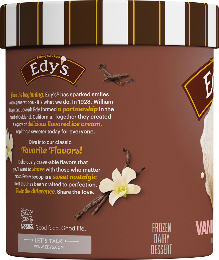 Dreyer's Ice Cream, Vanilla BeanPlanogramLeft