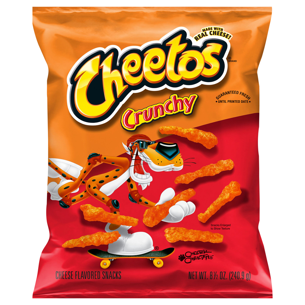 Cheetos Puffs Flamin' Hot Flavored Cheese Flavored Snacks 0.87 oz