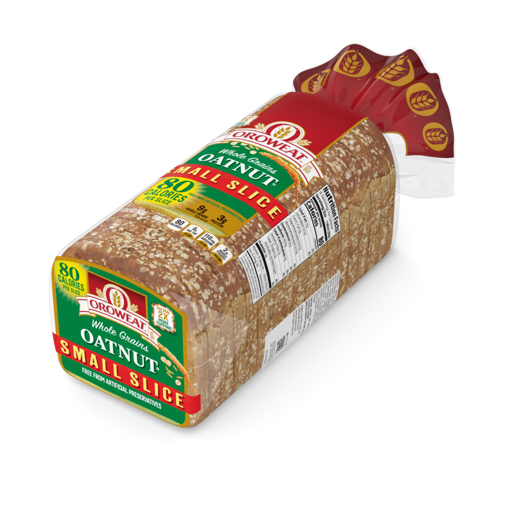 Oroweat Oatnut Oatnut Sliced BreadFrontRightElevated