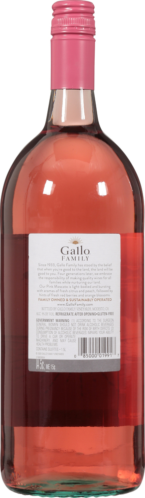 Gallo family pink moscato shop