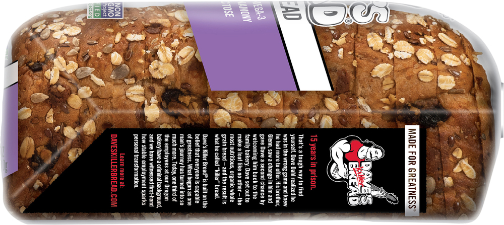 Dave's Killer Bread Organic Breakfast Raisin' the Roof! Bread