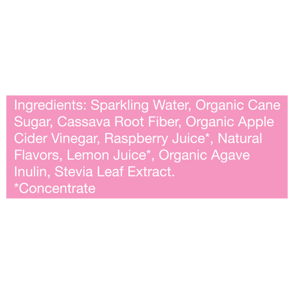 Poppi Raspberry Rose Prebiotic Soda