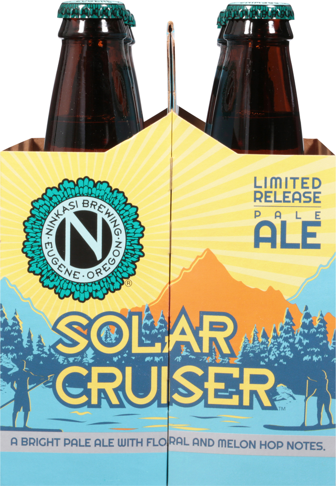 Ninkasi Brewing Beer, Pale Ale, Solar Cruiser