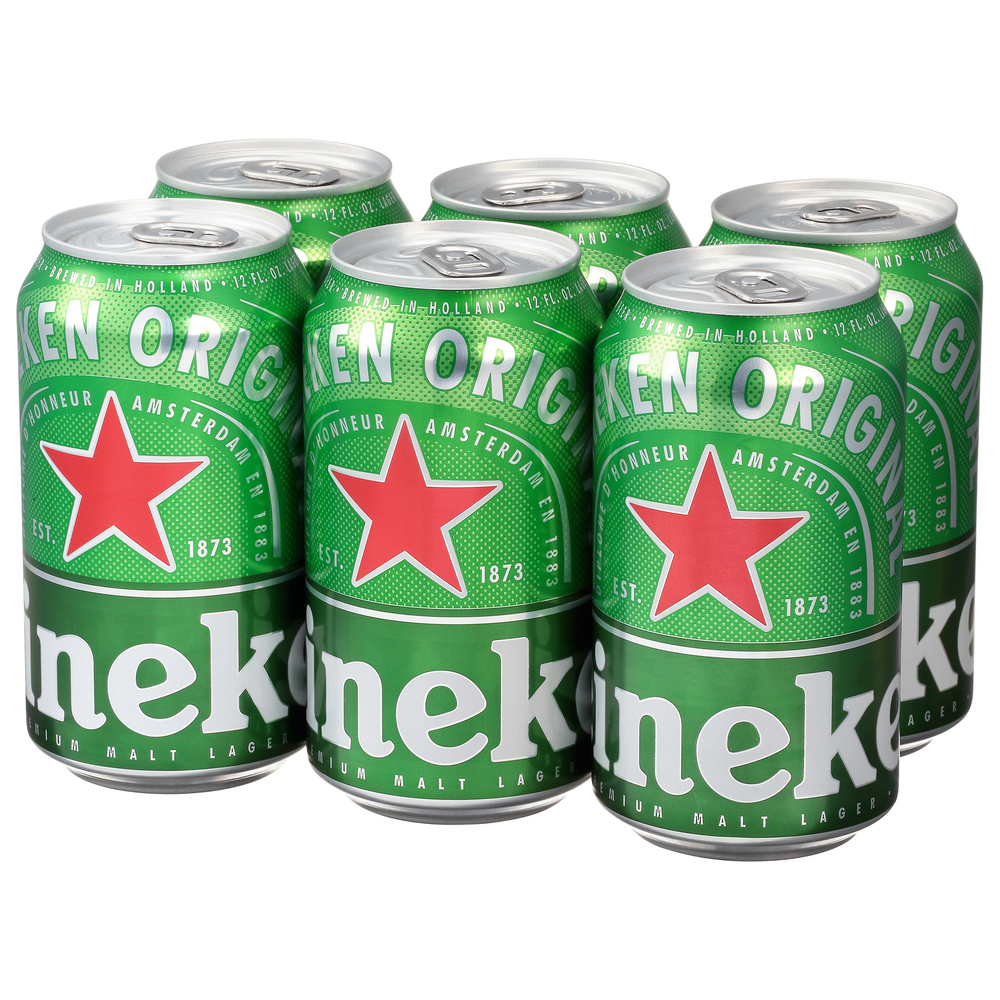 Heineken Beer, Premium Malt Lager, Imported