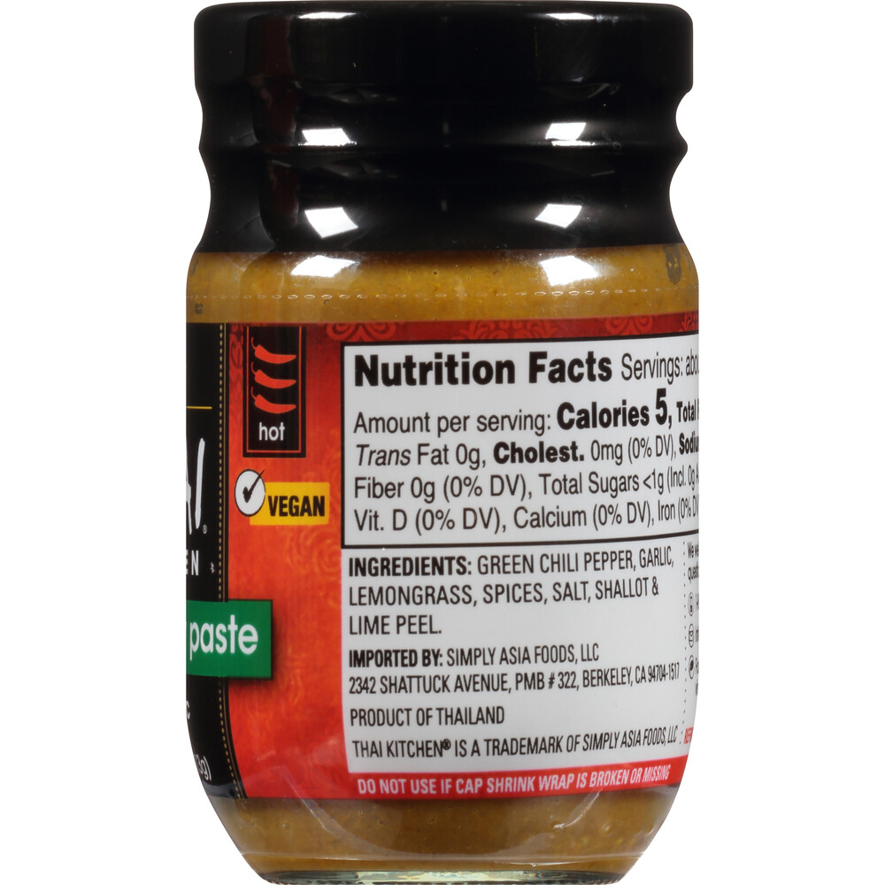 Thai Kitchen Gluten Free Green Curry Paste-Planogram-Right