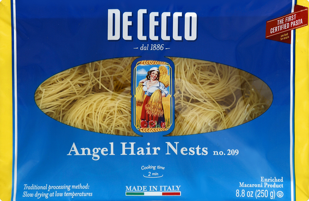 Angel Hair Pasta, 16 oz, Rummo Pasta