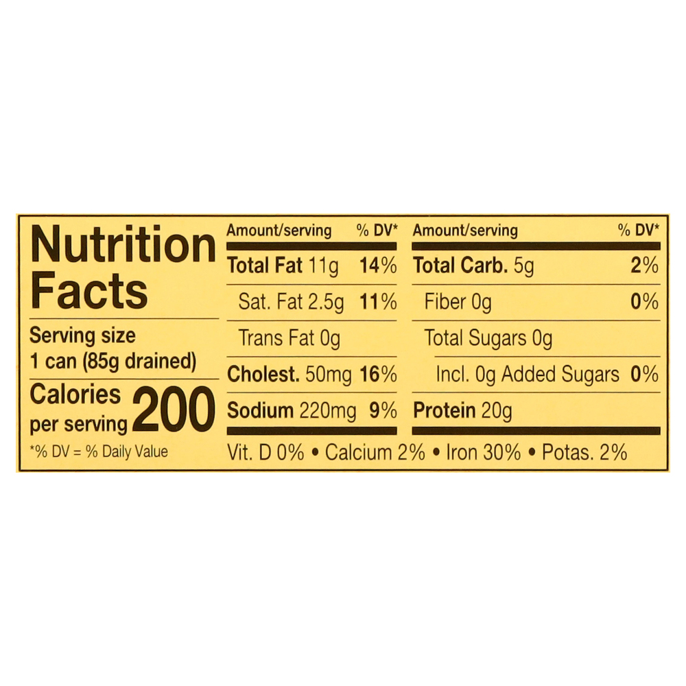 Reese Oysters, Smoked, LargeNutritionFacts