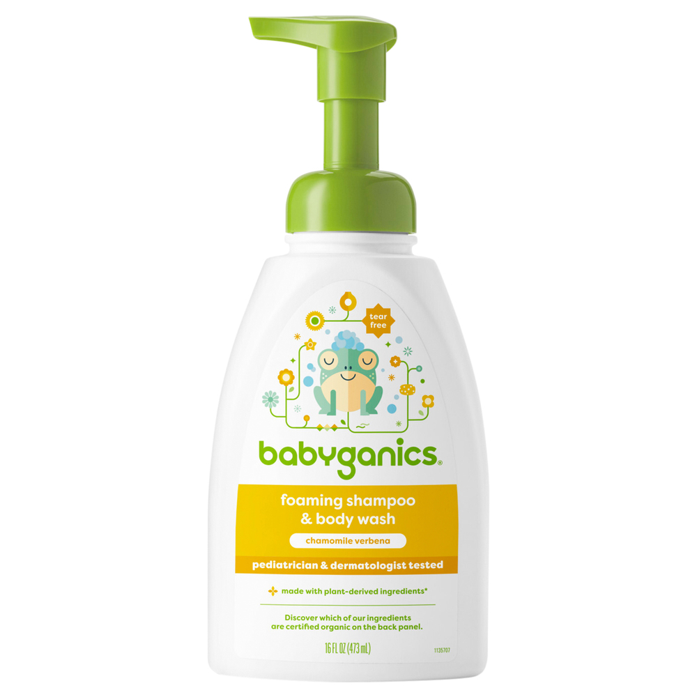 Babyganics shampoo and body wash chamomile hotsell