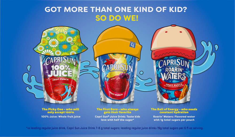 Capri Sun Juice Drink, Strawberry KiwiPlanogramBack